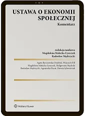 Ustawa o ekonomii społecznej. Komentarz