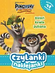 Czytanki naklejanki Dzień Króla Juliana Pingwiny z Madagaskaru