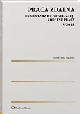 Praca zdalna. Komentarz do nowelizacji Kodeksu pracy. Wzory Praca zdalna. Komentarz do nowelizacji Kodeksu pracy. Wzory