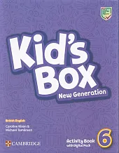 Kid's Box New Generation 6 Activity Book with Digital Pack