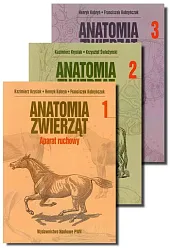 Anatomia zwierząt Tom 1-3Henryk Kobryń