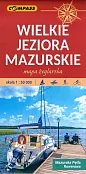 Wielkie jeziora mazurskie Mapa żeglarska 1:50 000 Wielkie jeziora mazurskie Mapa żeglarska 1:50 000