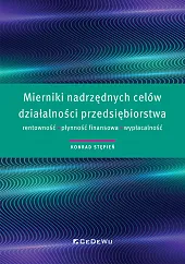 Mierniki nadrzędnych celów działalności przedsiębiorstwa rentowność,,Konrad Stępień Mierniki nadrzędnych celów działalności przedsiębiorstwa rentowność,,Konrad Stępień