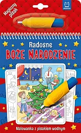 Radosne Boże Narodzenie. Malowanka z pisakiem,Anna Podgórska