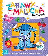 Zabawy malucha z osiołkiem Aktywizująca książeczka,Anna Podgórska