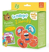 Co pasuje? Zawody Puzzle + książeczka Co pasuje? Zawody Puzzle + książeczka