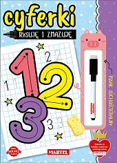 Rysuję i zmazuję. Cyferki z flamastremDobrogowska Katarzyna