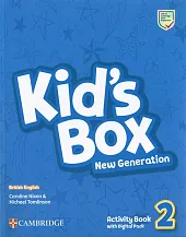 Kid's Box New Generation 2 Activity Book with Digital Pack