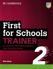 First for Schools Trainer 2 with, First for Schools Trainer 2 with,