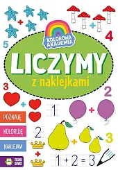 Kolorowa Akademia Liczymy z naklejkami
