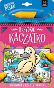 Brzydkie kaczątko. Malowanka z pisakiem wodnym