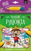 Przygody Pinokia. Malowanka z pisakiem wodnym