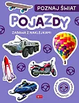 Poznaj świat Zabawa z naklejkami Pojazdy