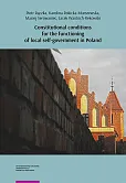 Constitutional conditions for the functioning of local self-government in Poland Constitutional conditions for the functioning of local self-government in Poland