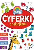 Kolorowa Akademia Cyferki z naklejkami