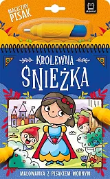Królewna Śnieżka. Malowanka z pisakiem wodnym