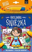 Królewna Śnieżka. Malowanka z pisakiem wodnym