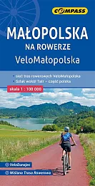Małopolska na rowerze VeloMałopolska 1:100 000
