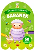 Wielkanocne kolorowanki Baranek