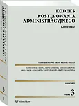Kodeks postępowania administracyjnego. Komentarz Kodeks postępowania administracyjnego. Komentarz