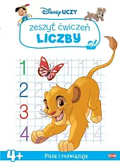 Disney Uczy classic Zeszyt ćwiczeń Liczby