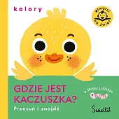 Gdzie jest kaczuszka? Kolory. Przesuń i,