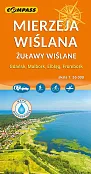 Mierzeja Wiślana mapa laminowana Mierzeja Wiślana mapa laminowana