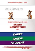 Matematyka z wesołym kangurem - Suplement 2023 (Kadet/Junior/Student) Matematyka z wesołym kangurem - Suplement 2023 (Kadet/Junior/Student)