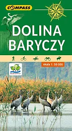 Dolina Baryczy mapa laminowana
