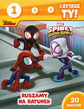 1 2 3 czytasz ty! Poziom 1 Ruszamy na ratunek Marvel Spidey i super-kumple