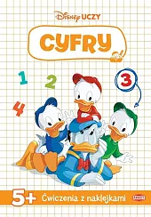 Disney Uczy Miki Ćwiczenia z naklejkami Cyfry