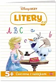 Disney Uczy Kraina Lodu ćwiczenia z naklejkami Litery Disney Uczy Kraina Lodu ćwiczenia z naklejkami Litery