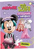 Minnie Moja szafa Zmazywanki z naklejkami
