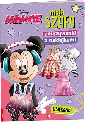 Minnie Moja szafa Zmazywanki z naklejkami