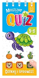 Magiczny quiz z żółwikiem Dotknij i sprawdź