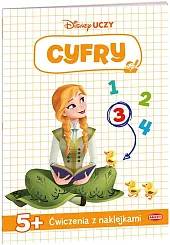 Disney uczy Kraina Lodu Cyfry Ćwiczenia,