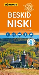 Beskid Niski mapa laminowanazbiorowa Praca