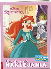 Disney Księżniczka Ubrania do naklejania