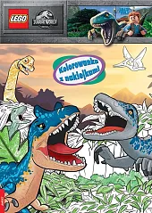 Lego Jurassic World Kolorowanka Z Naklejkami