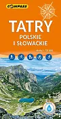 Tatry Polskie i Słowackie mapa laminowana Tatry Polskie i Słowackie mapa laminowana
