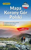 Mapa Korony Gór Polski laminowana Mapa Korony Gór Polski laminowana