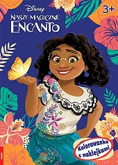 Disney Encanto Kolorowanka z naklejkami