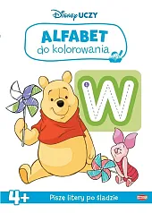 Disney Uczy Kubuś i Przyjaciele Alfabet do kolorowania