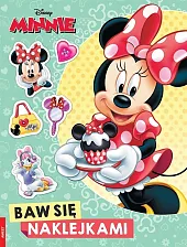 Disney Minnie Baw się naklejkami