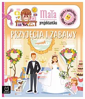 Album z naklejkami Mała projektantka Przyjęcia,Agnieszka Bator