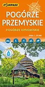 Pogórze Przemyskie, Pogórze Dynowskie mapa laminowana Pogórze Przemyskie, Pogórze Dynowskie mapa laminowana