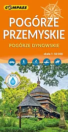 Pogórze Przemyskie, Pogórze Dynowskie mapa laminowanazbiorowa Praca Pogórze Przemyskie, Pogórze Dynowskie mapa laminowanazbiorowa Praca