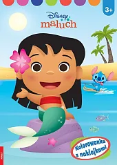 Disney Maluch Kolorowanka z naklejkami