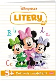 Disney uczy Minnie Ćwiczenia z naklejkami Litery Disney uczy Minnie Ćwiczenia z naklejkami Litery
