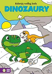 Koloruję według kodu Dinozaury